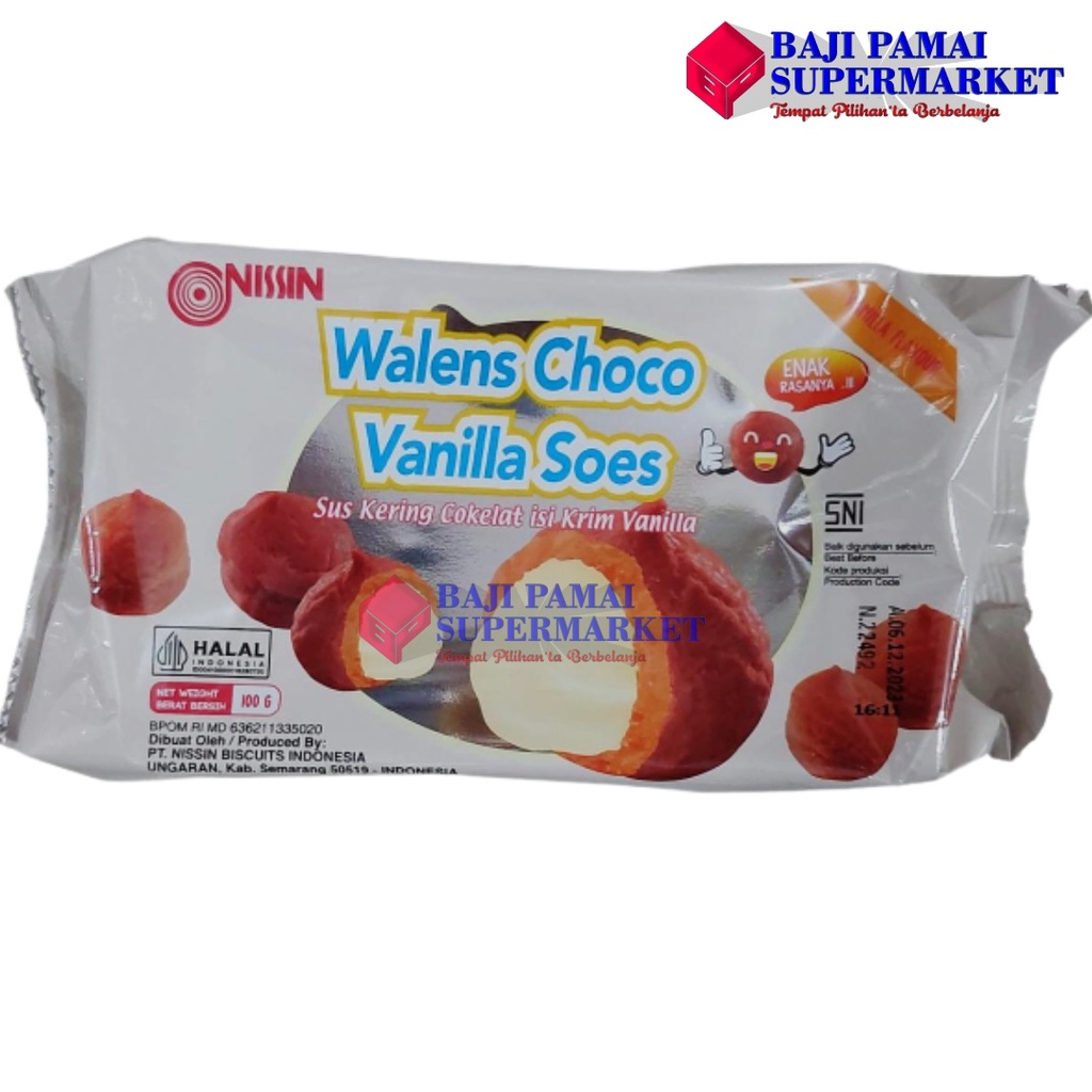 

Nissin walens choco Vanila 100gr