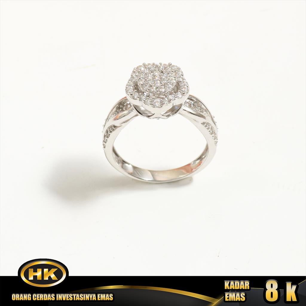 HK Mustika Gold - Cincin Emas 8K - Type 135 HK Gold
