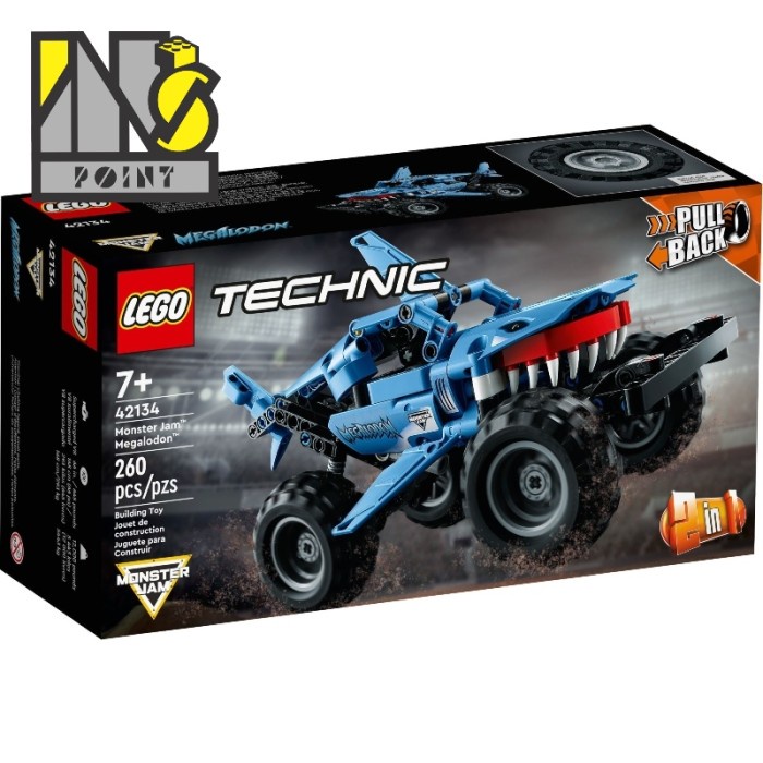 Terlaris Lego 42134 - Technic - Monster Jam Megalodon
