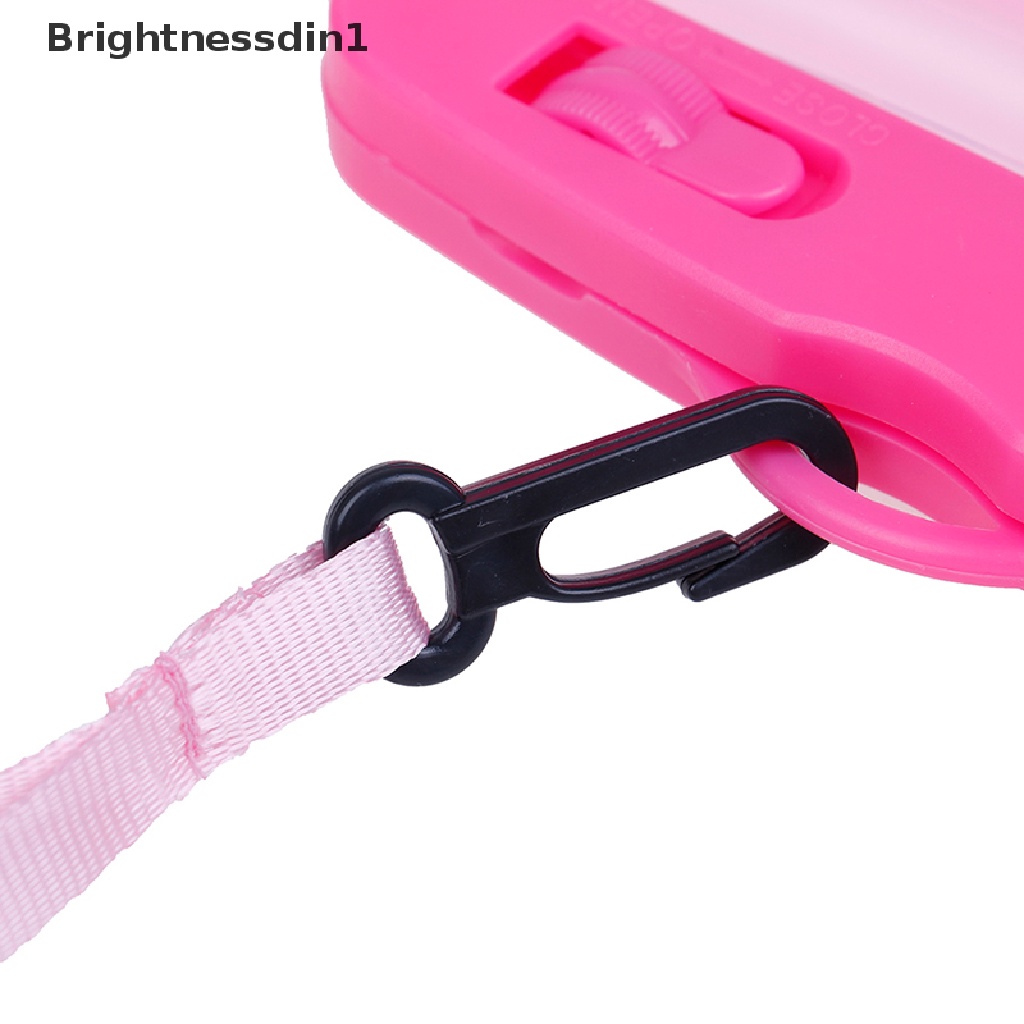 [Brightnessdin1] 1pcs Under Water Proof Dry Pouch Bag Case Cover Pelindung Holder Untuk Hp Butik