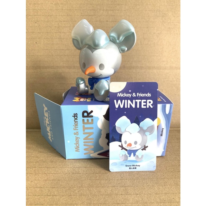 Secret Pop Mart Mickey Friends Winter Snow Mickey