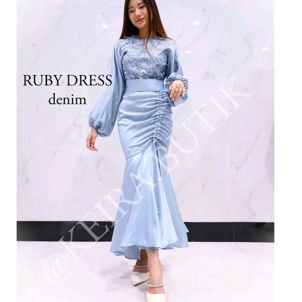 TREN TERBARU RUBY DRESS EXCLUSIVE GAMIS PESTA TERMURAH GAUN PESTA DRESS MUSLIMAH
