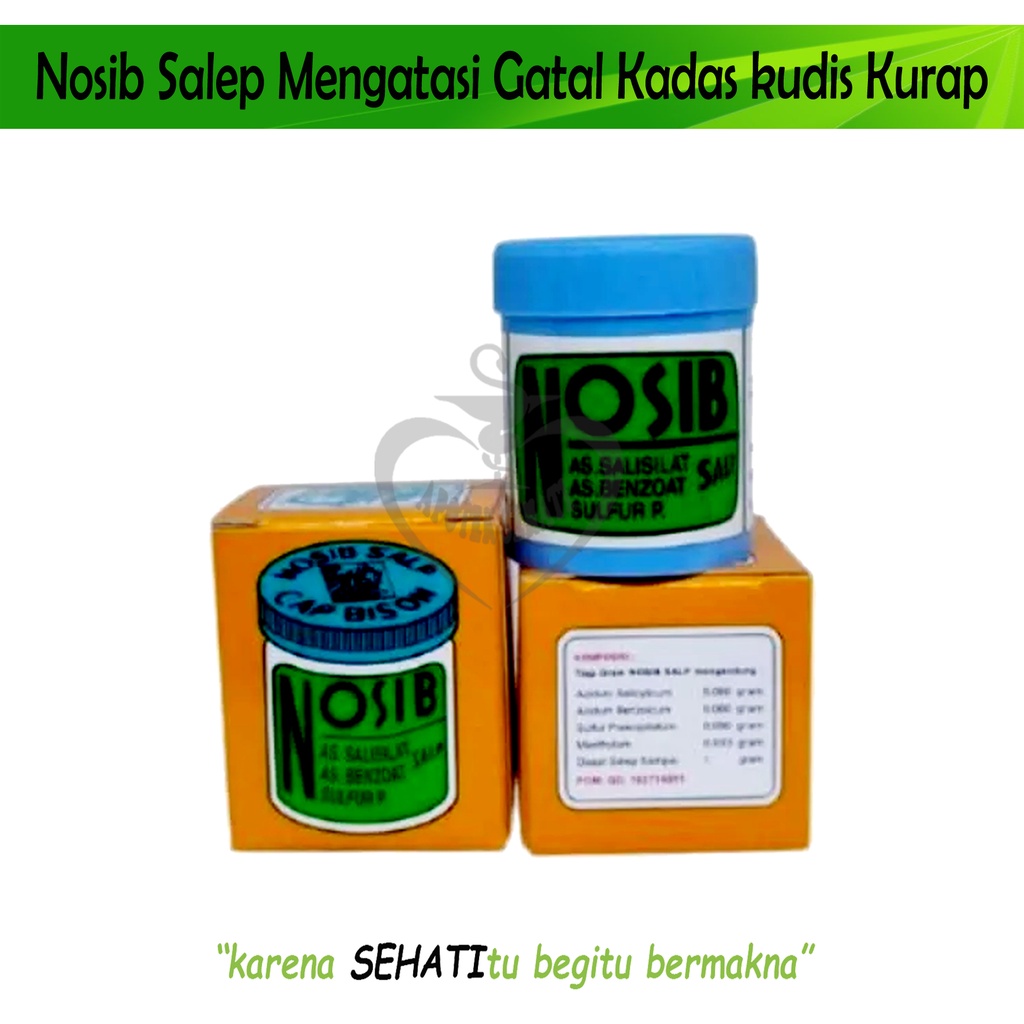 NOSIB SALEP CAP BISON OBAT GATAL KULIT KURAP