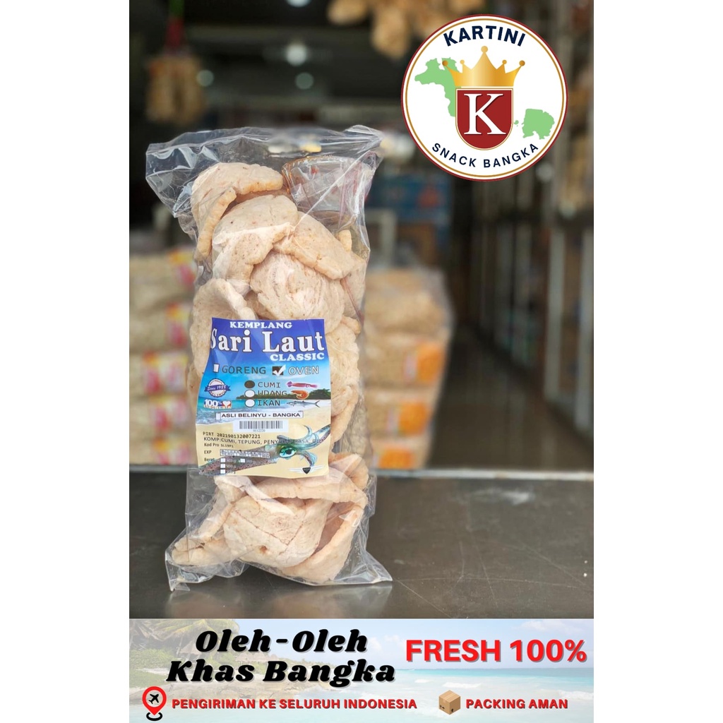 

Kemplang Oven Cumi Sari Laut 250gr Khas Bangka