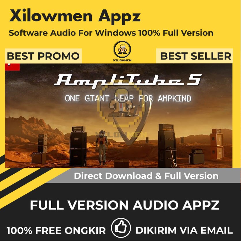 [Full Version] IK Multimedia AmpliTube 5 Complete - Plugin Audio untuk Efek Gitar dan Bass Virtual