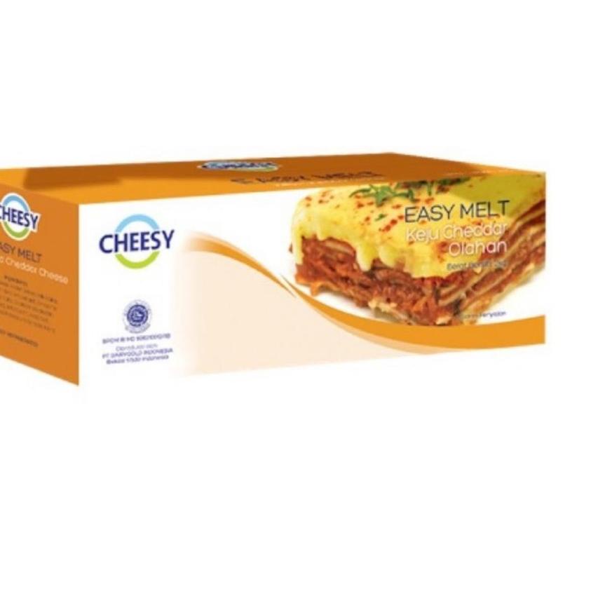 

➦ Keju Cheesy Easy Melt Cheddar - Cheesy 480gr ◌