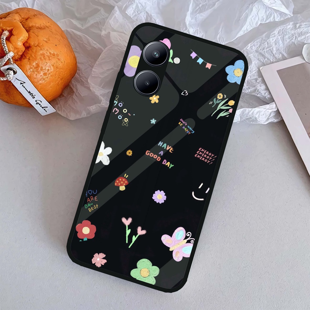 (MT45) Case Kilau Realme C33 | Casing Hp Realme | Pelindung Smartphone Seven Case