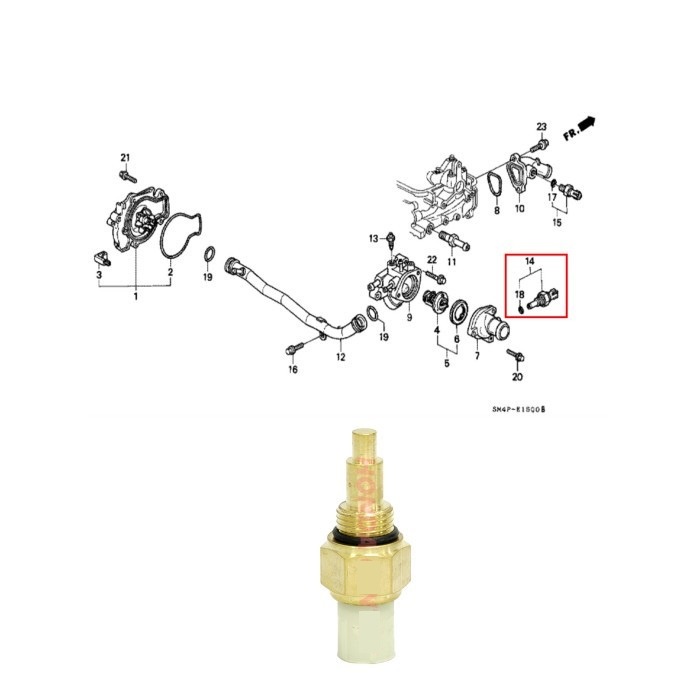 Switch fan otomatis thermo accord cielo non vtec 1994 otomatis fan thermo accord cielo non vtec 1994