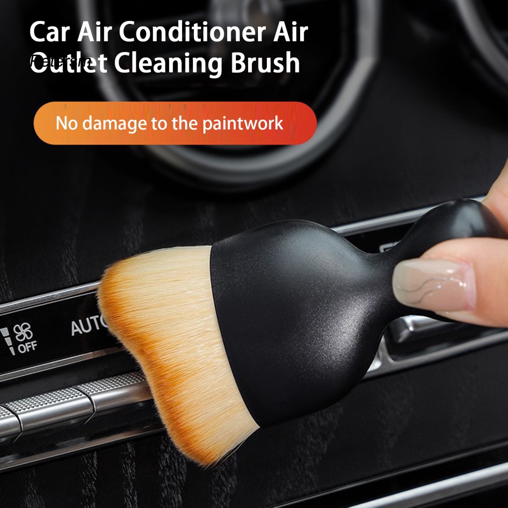 Pp Tidak Cacat Sikat Pembersih Outlet Udara Alat Pembersih Interior Mobil Penghilang Debu Celah Mobil Air Conditioner Brush Pegangan Nyaman
