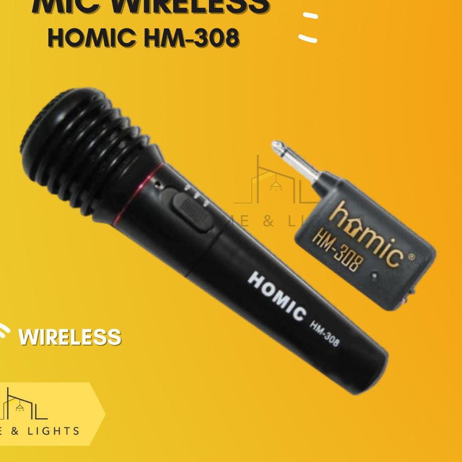 ✵ Mic Wireless / Homic Wireless Series HM 308 HM 306 ❈
