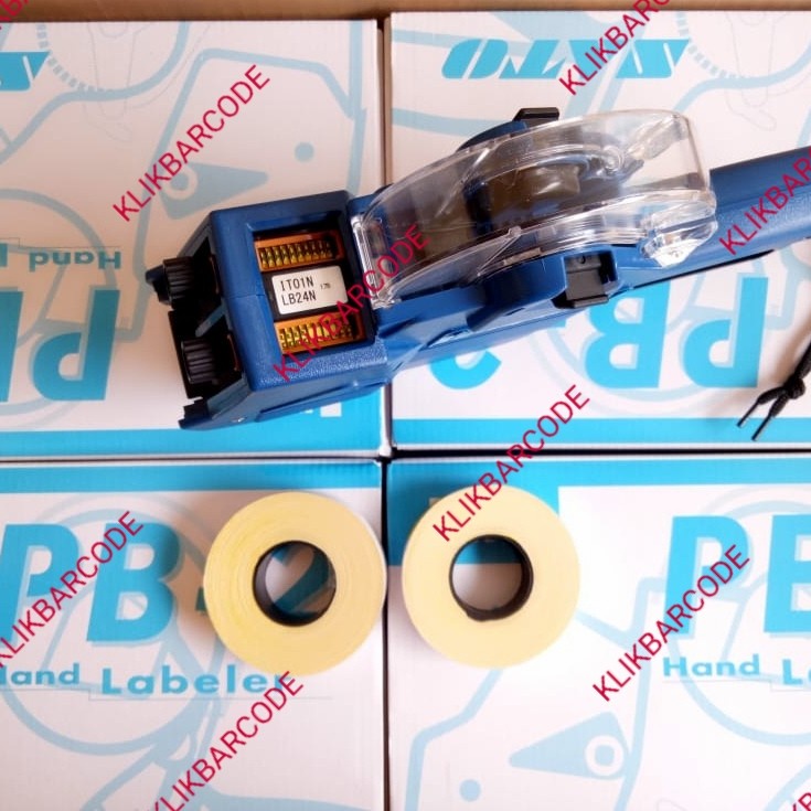 

MURAH SATO LABELLER 2 LINE / 2 BARIS - ORIGINAL PB 230 - HURUF - ANGKA MURAH
