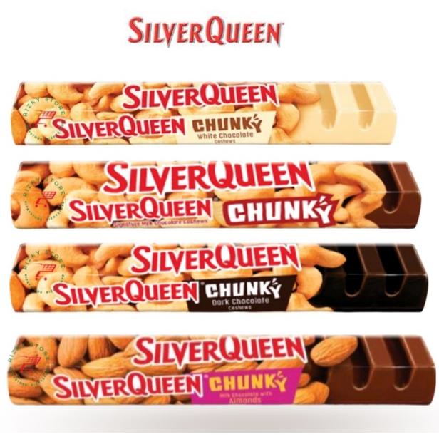 

ltc-89 SILVERQUEEN CHUNKY BAR 95 GRAM BESAR COKELAT VALENTINE CEMILAN ANAK CHUNKYBAR COKLAT CASHEW DARK CHOCOLATE WHITE COKLAT ALMOND DELFI 95gr GR GROSIR MURAH KILOAN SNACK MAKANAN RINGAN .,.,.,..,