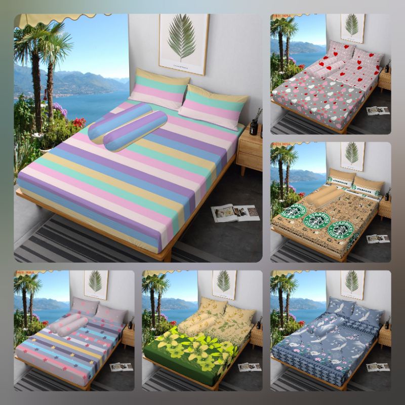 sprei homemade karakter murah 160x200 180x200