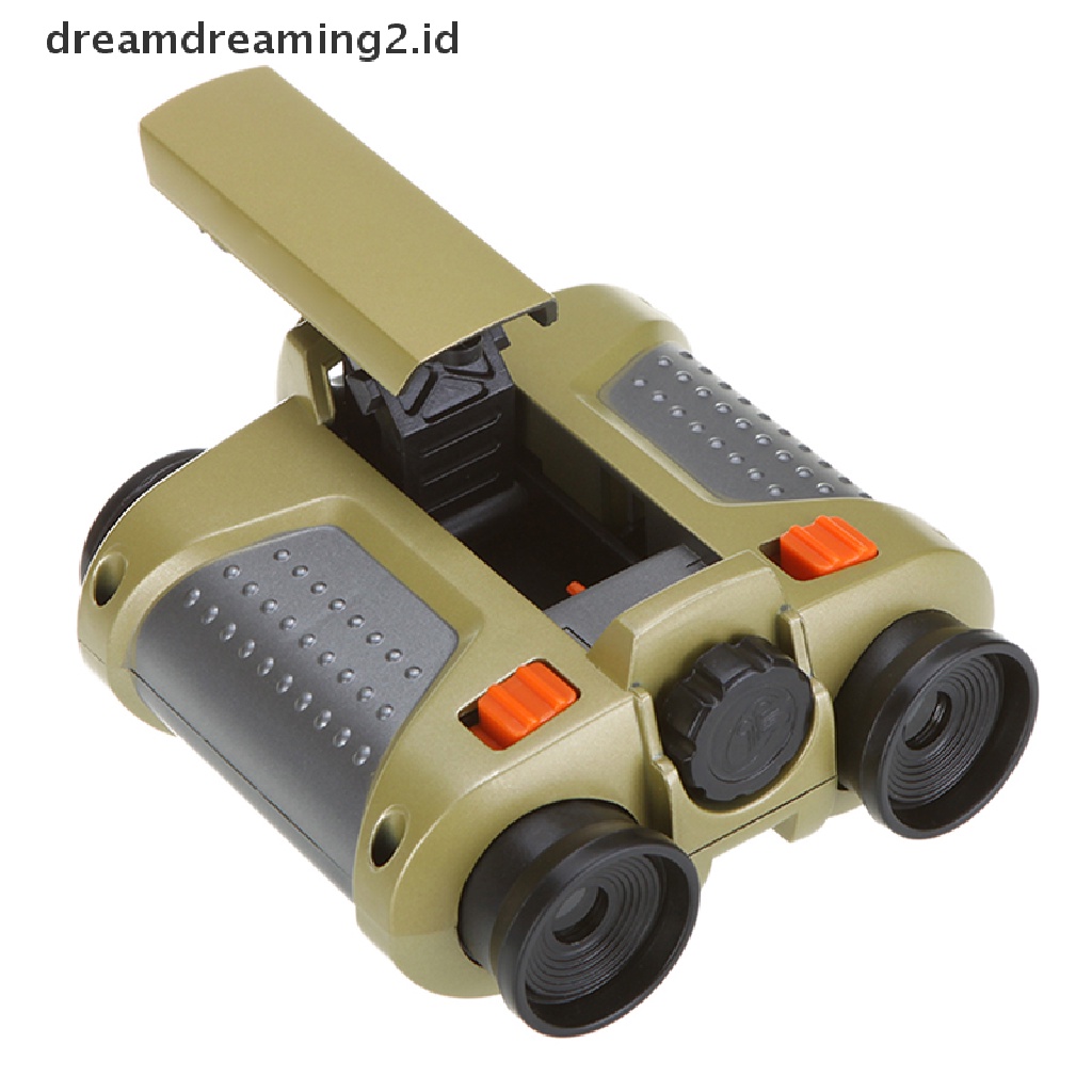 (dream) 4x30mm Night Vision Viewer Pengintai Spy Scope Teropong Pop-up Cahaya Baru.