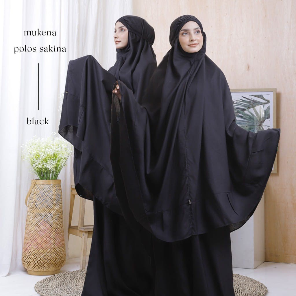 MUKENA BALI DEWASA KATUN RAYON MUKENAH TRAVELING CERIA NASHMIA - JUMBO DEWASA