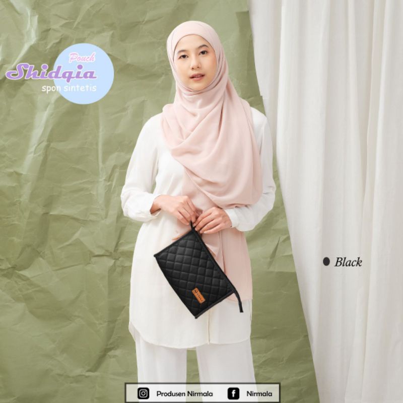 Nirmala, Pouch Shidqia Kulit Sintetis Tempat Makeup