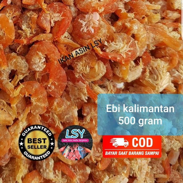 

➪ EBI KERING SUPER / UDANG EBI DAGING 500 GRAM ( ASLI KALIMANTAN ) ☼