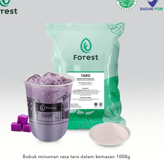 

✨11.11✨ Bubuk Minuman TARO Powder 1000g - FOREST Bubble Drink