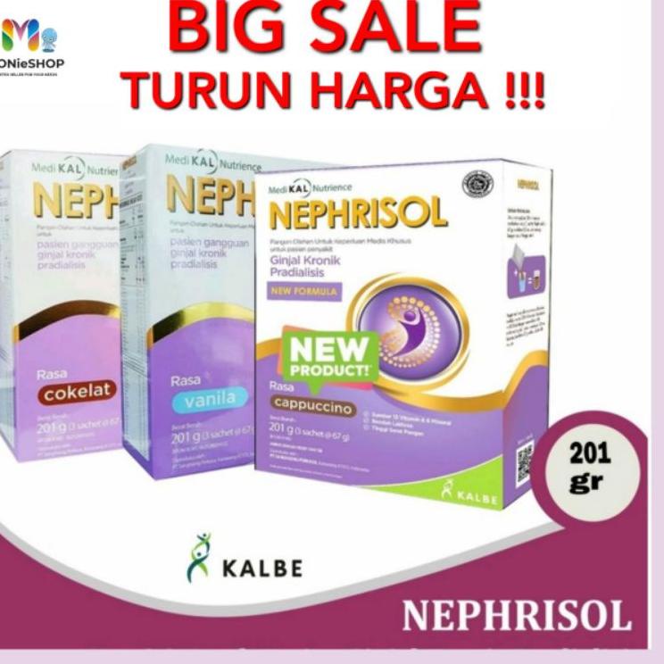 

➶ NEPHRISOL 201GR REGULER VANILA COKLAT CAPPUCCINO Ω