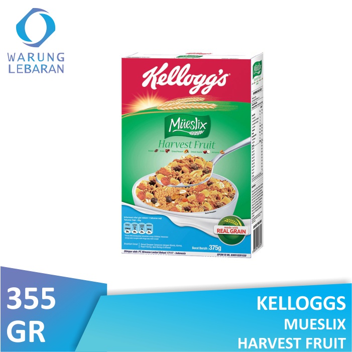 

✨NEW✨ -Kelloggs Mueslix Harvest Fruit 355 gr- 1.1.23