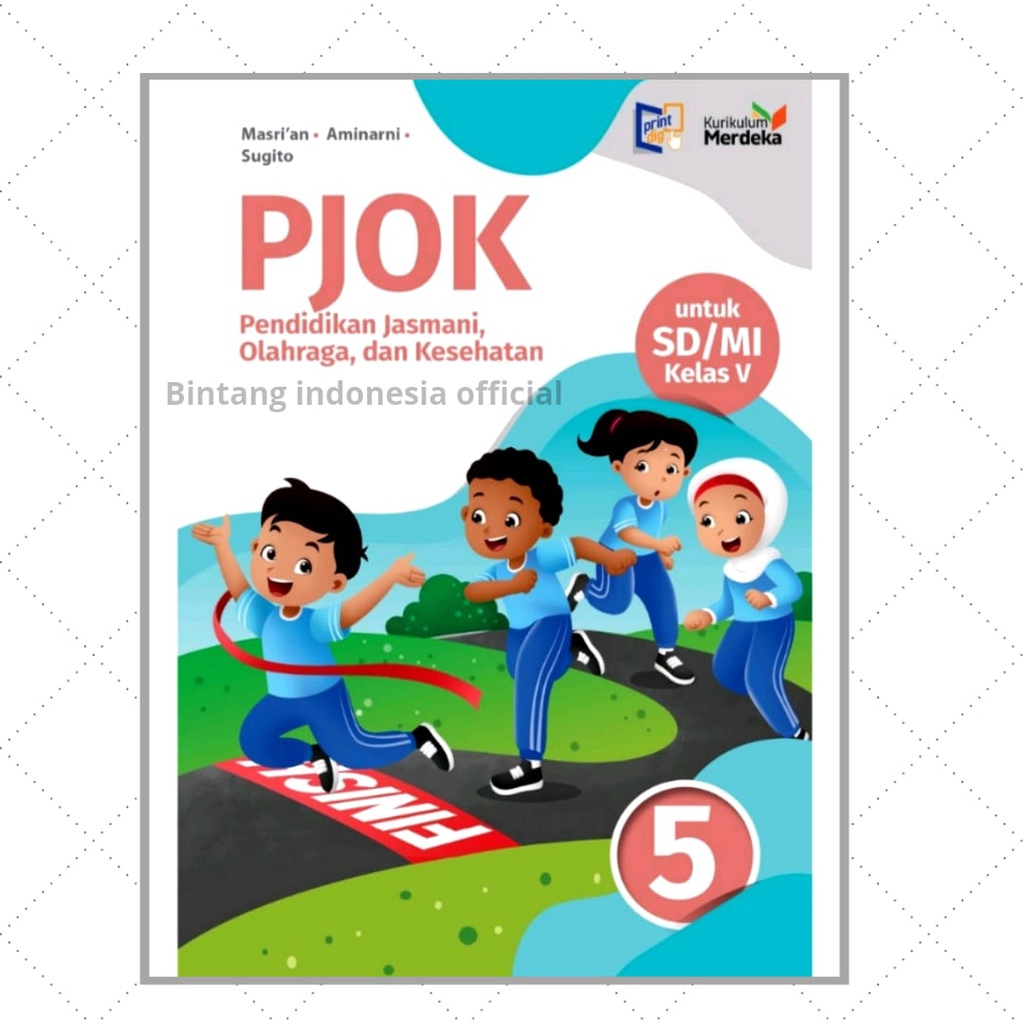 Buku Pelajaran Kelas 5 SD/MI Kurikulum Merdeka Erlangga