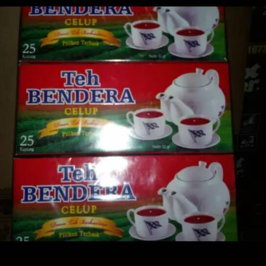 

۞ TEH BENDERA KOTAK CELUP ISI 25 ➩