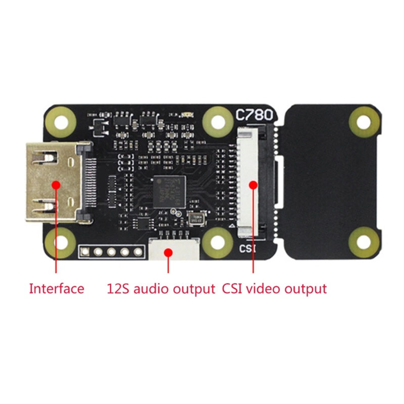 Adaptor zzz Ke CSI-2 1080p60fps Dukungan Untuk Raspberry Pi 4B/3B+/ 3B/Pi Zero/W/2W