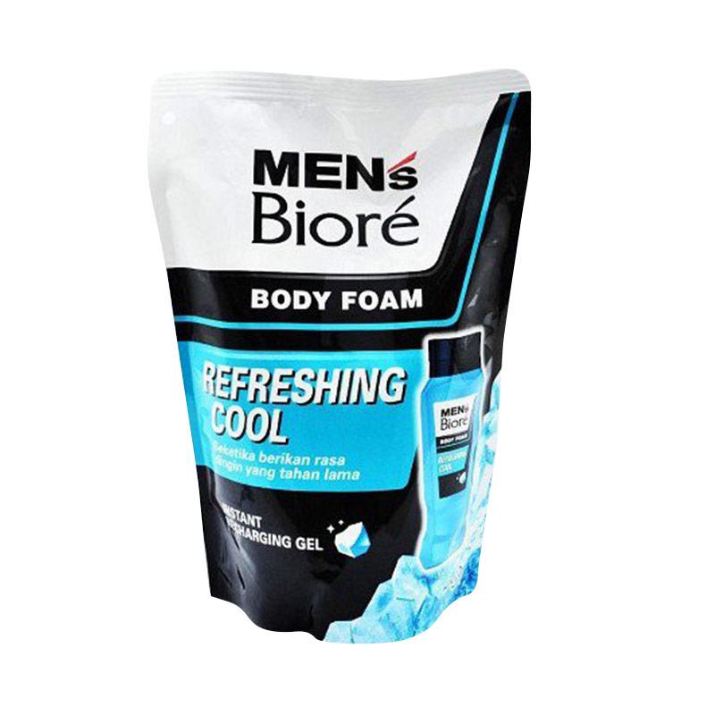 BIORE MENS BODY FOAM REFRESHING COOL 450 REFILL (12)