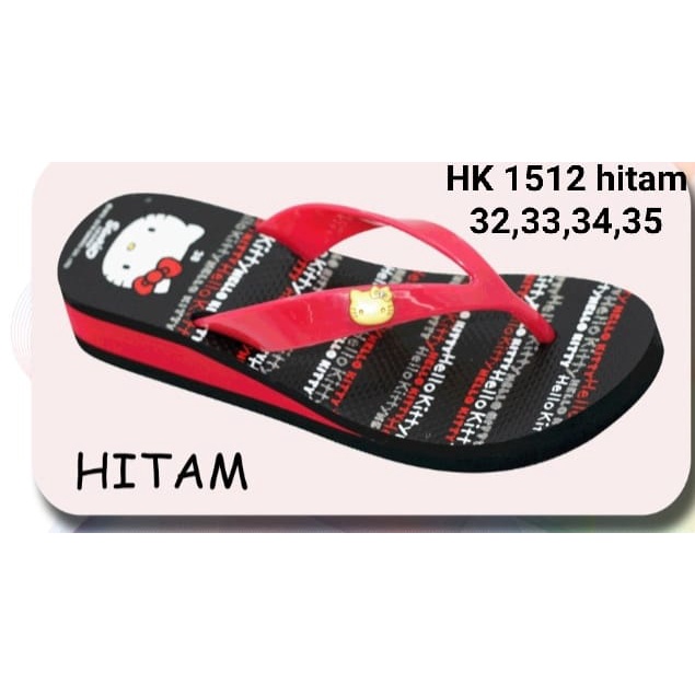 SANDAL HAK TINGGI WANITA DAN ANAK-ANAK WADGES JEPIT ANDO ORIGINAL 100% TERBARU DAN TERMURAH  SANDAL 