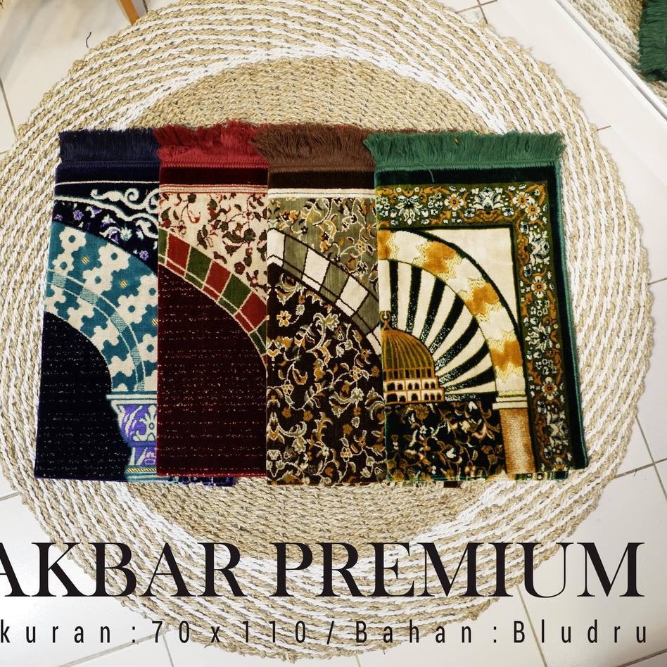 ★ Sajadah Premium Tebal turki Bulu Halus ✬