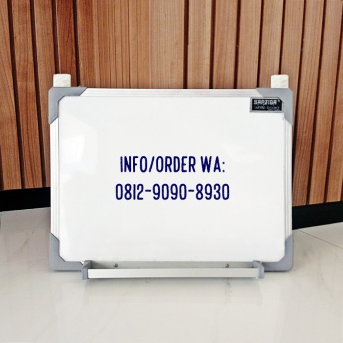 

BISA COD SANZIBA White Board Magnet (Papan Tulis Gantung) 30 x 40 cm