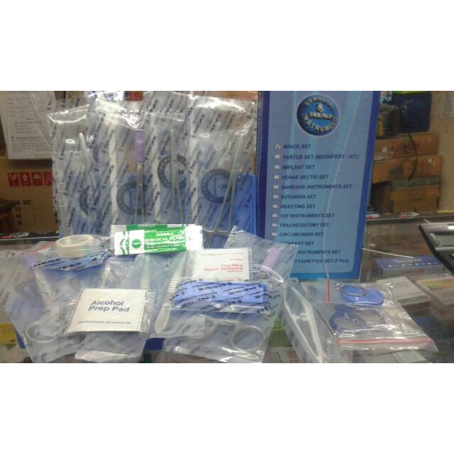 Alat Medis Minor Set RENZ  Minorset Renz Original  Minor Set Lengkap  Alat Bedah Minor Alat Medis