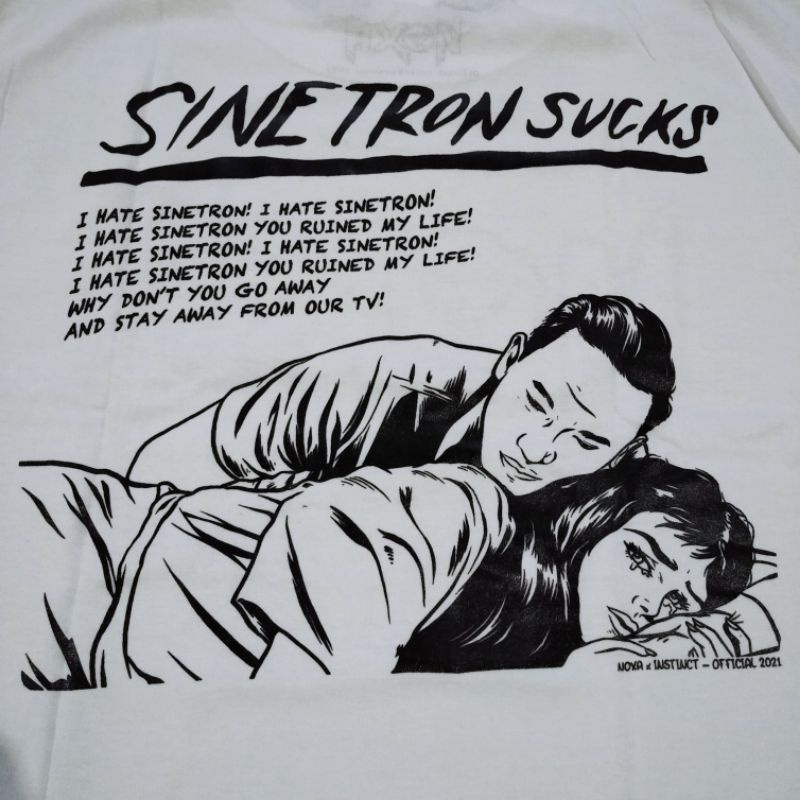 noxa sinetron sucks official merch only ready size XXL
