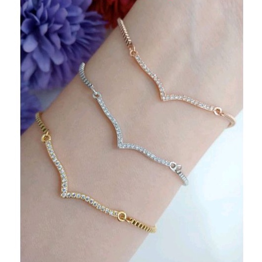 Gelang serut Fuji / Aurel Titanium