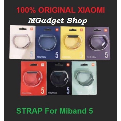 Terlaris Xiaomi Strap Miband 5 Mi Band 5 Strap Original / Tali Jam