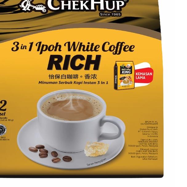 

✧ ChekHup 3in1 IPOH White coffee Rich/King ed Februari 2024! PROMO!! HALAL ✩