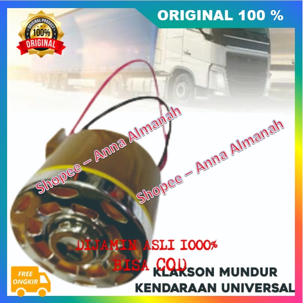 PROMO Klakson Mundur Kendaran Universal  Alarm Mundur Mobil & Truk  100% ASLI ORIGINAL