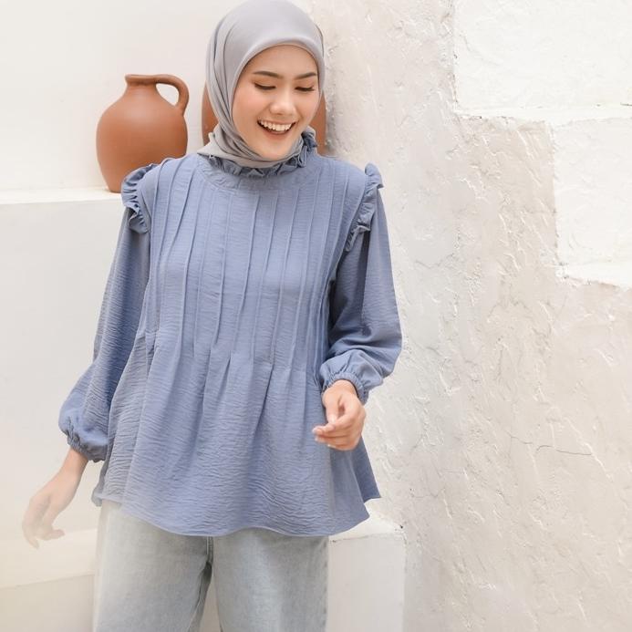 ☈ Foldline blouse by loewy ✷