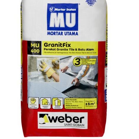 ◄ MU400 - Mortar Utama MU 400 Perekat Granite ✈