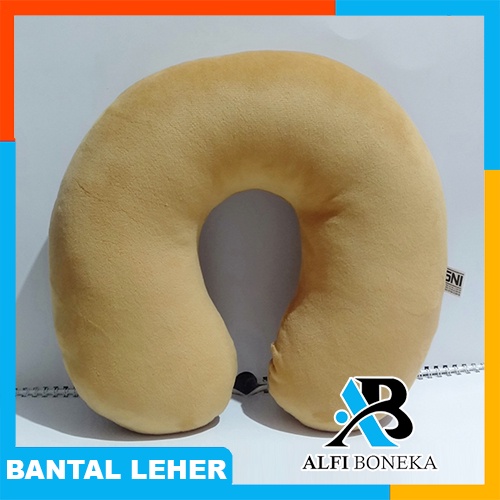 Bantal Leher Dewasa Polos Halus Lembut ber SNI kualitas no 1 Warna | Bantal Leher Santai untuk Travelling dan Berkualitas, Terbuat dari Bahan Halus dan Lembut