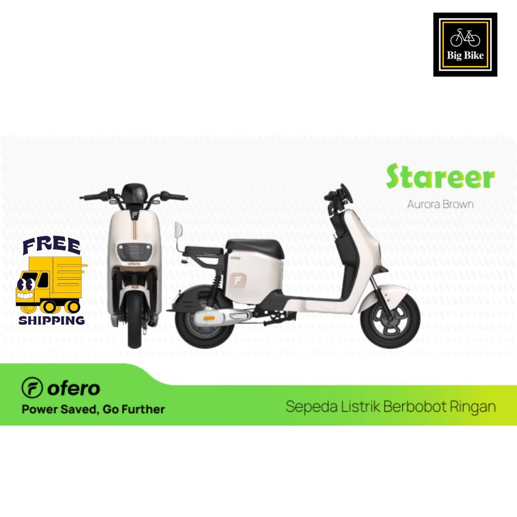 SEPEDA LISTRIK OVERO OFERO STAREER