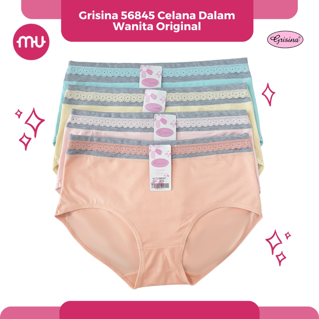 Celana Dalam Wanita Grisina 56845 CD Wanita Katun