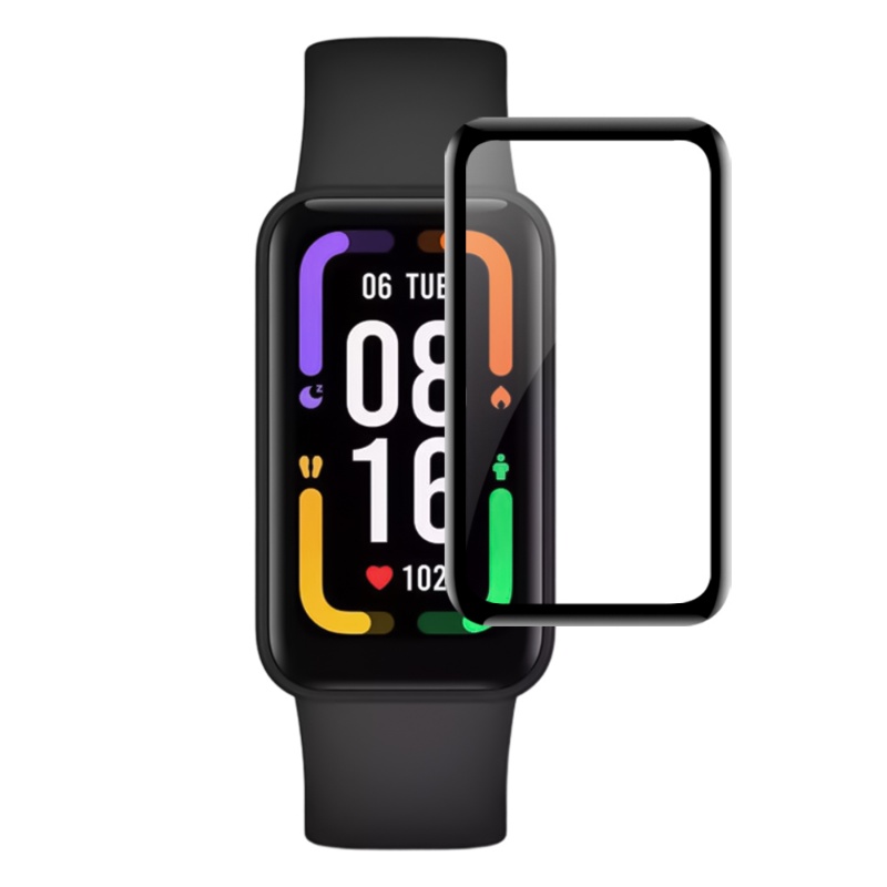 Ultra Clear Anti Noda Watch Film Full Coverage Film Pelindung Layar Arloji Film Laminasi Smartwatch Hydrogel Film Untuk Redmi Band2/Jam3