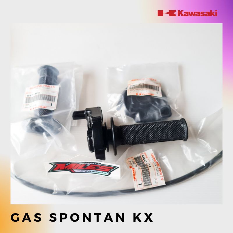 Gas Spontan Kawasaki KX