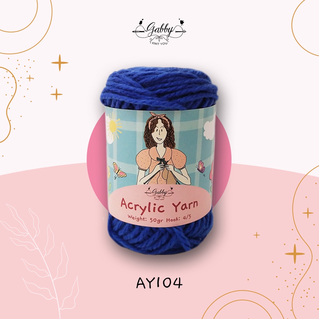 Benang Rajut Akrilik/Acrylic Yarn AY104