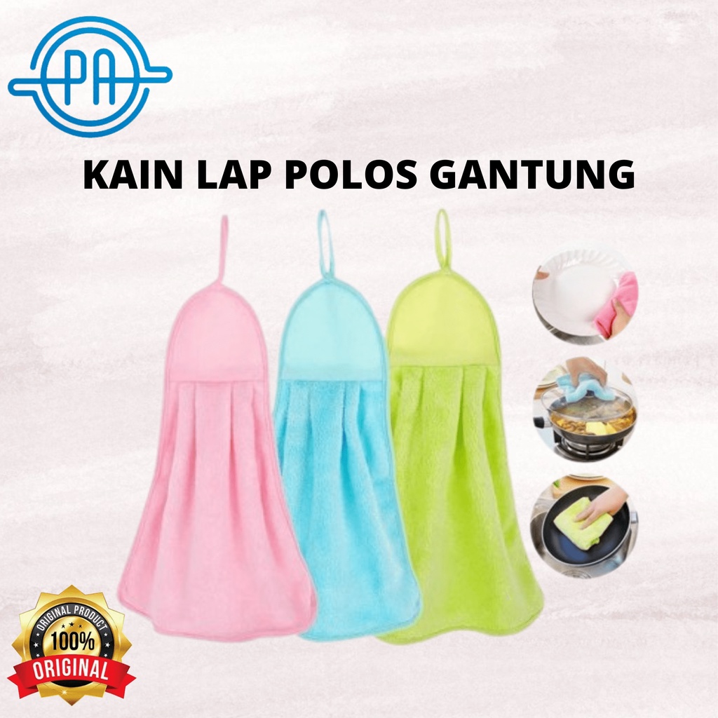 KAIN LAP GANTUNG / LAP PIRING LAP SERBAGUNA KAIN LAP TANGAN POLOS