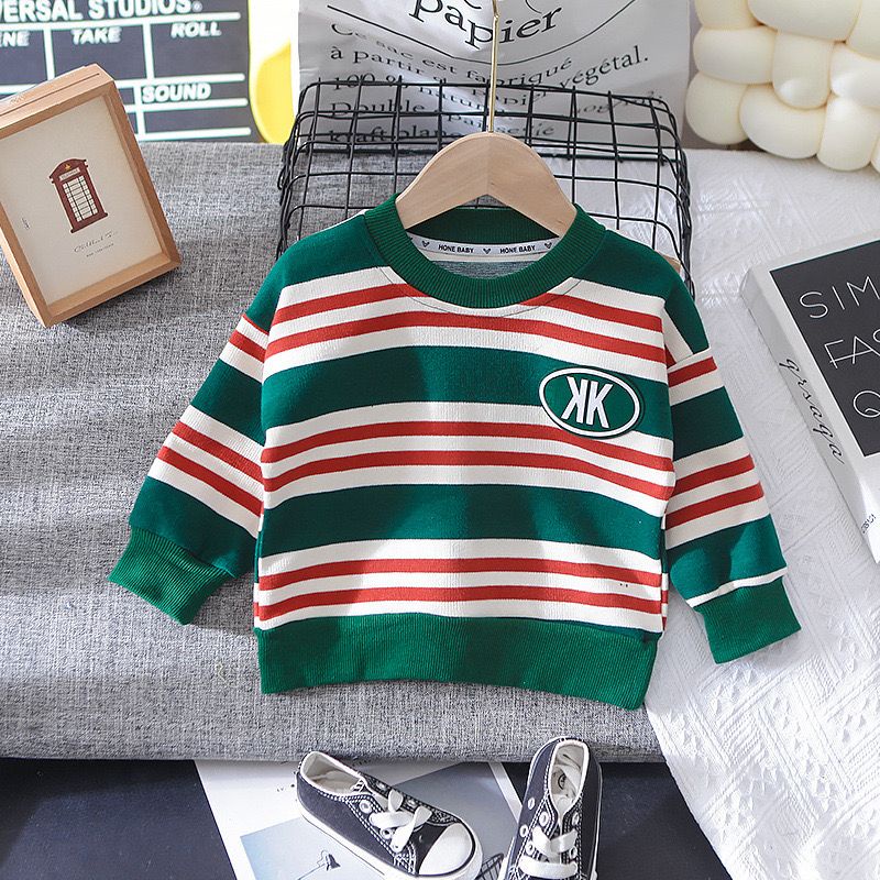 Setelan anak bayi usia 6 bulan - 5 tahun MOTIF GARIS HIMEPU keren bahan premium impor -babylovanta