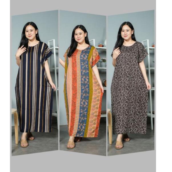 STOK TERBARU daster bali habel verell panjang semata kaki rayon premium baju tidur murah