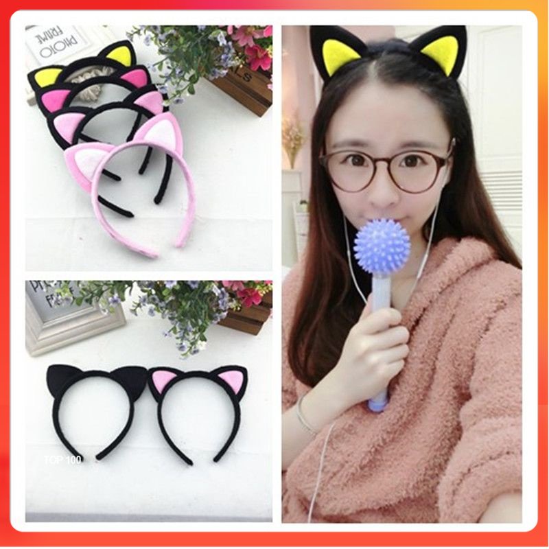 [MDP] BANDO KOREA TELINGA KUCING / BANDANA RAMBUT MOTIF KUPING KUCING / BANDO TELINGA KUCING