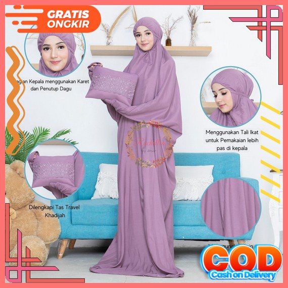 Mukena Terusan Dewasa Kinanti Katun Mikro Mungkena Dewasa Bahan Adem Mukenah Dewasa Jumbo Terbaru 20